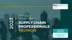 Supply Chain Professionals Reunion 2023 - annual network event graphic