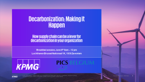Breakfast session June 8, 9 - 12 pm: How supply chain can be a lever for decarbonization in your organization